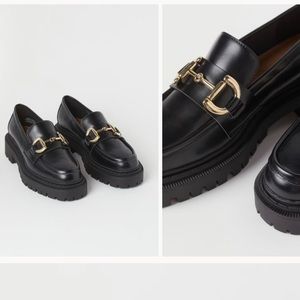 H&M chunky loafers